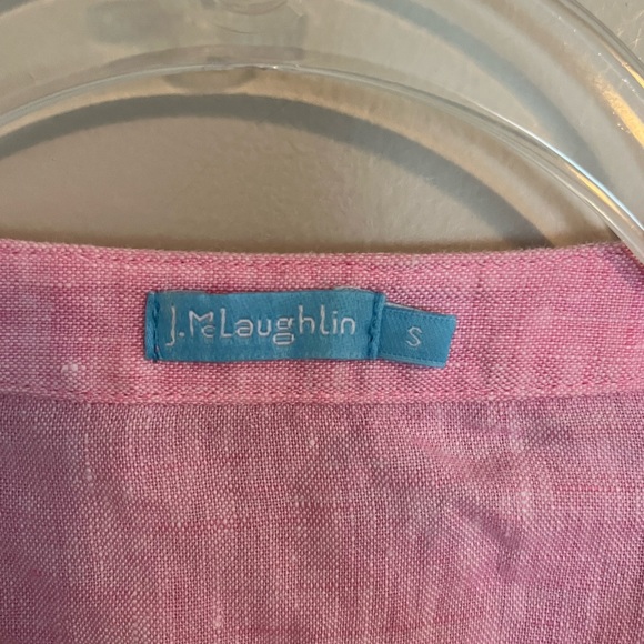 J. McLaughlin | S | LUXURIOUS LINEN! | Runs Big! - Picture 3 of 10